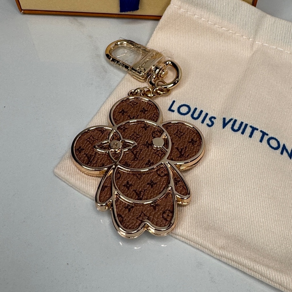 Metal Monogram Vivienne Bag Charm - Picture 5 of 5